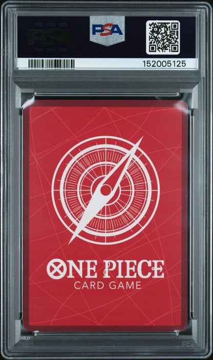 2026 One Piece EB03 Nefeltari Vivi #001 Alternate Art PSA 10