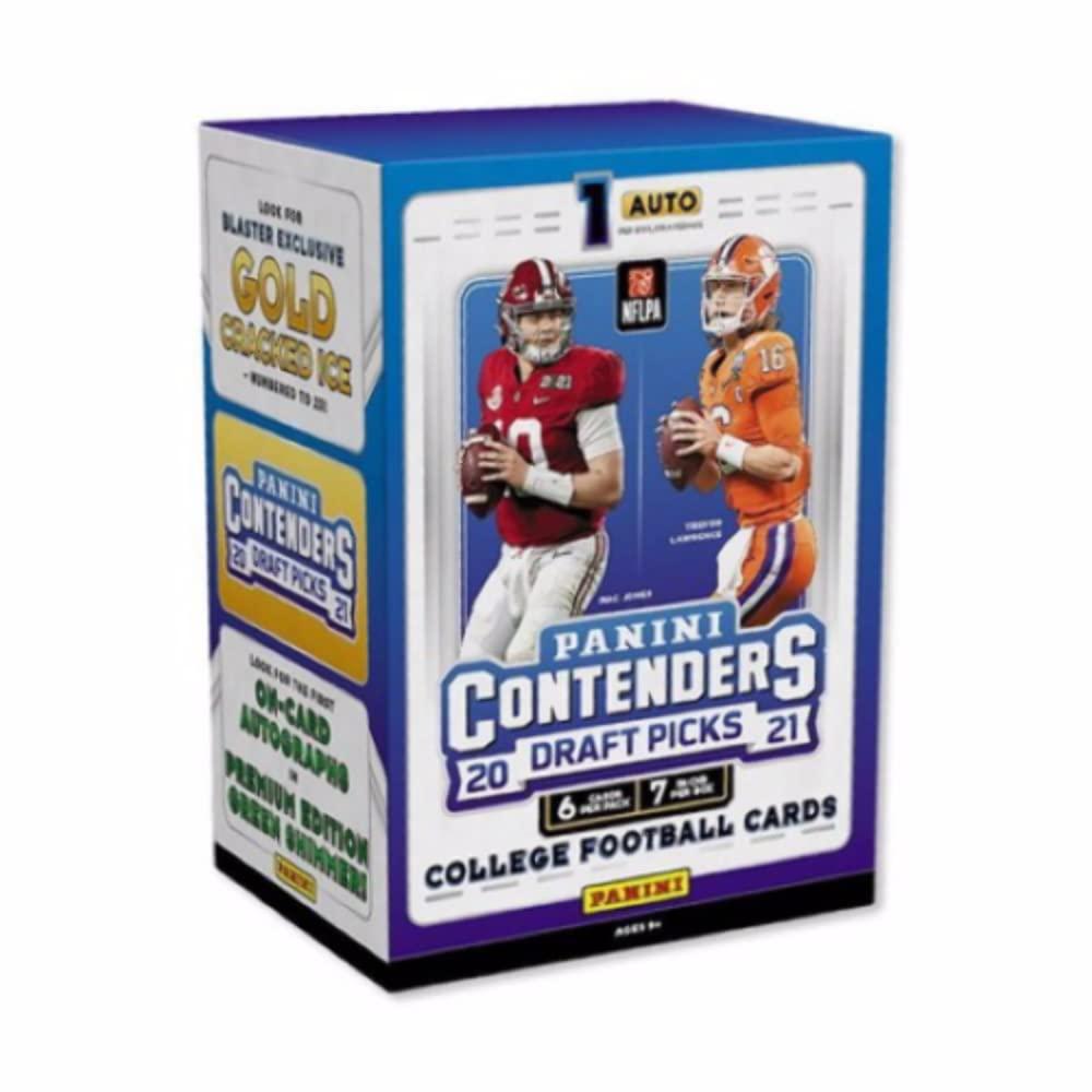 2021 Panini Contenders Draft Picks Football Blaster Box