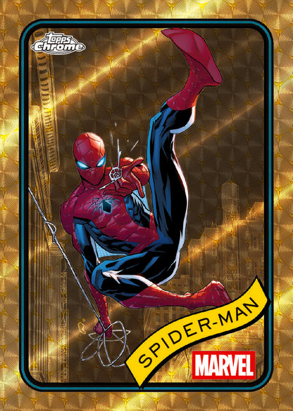 2025 Topps Marvel Chrome Hobby Box