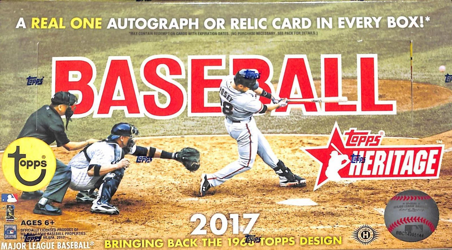 2017 Topps Heritage Hobby Box