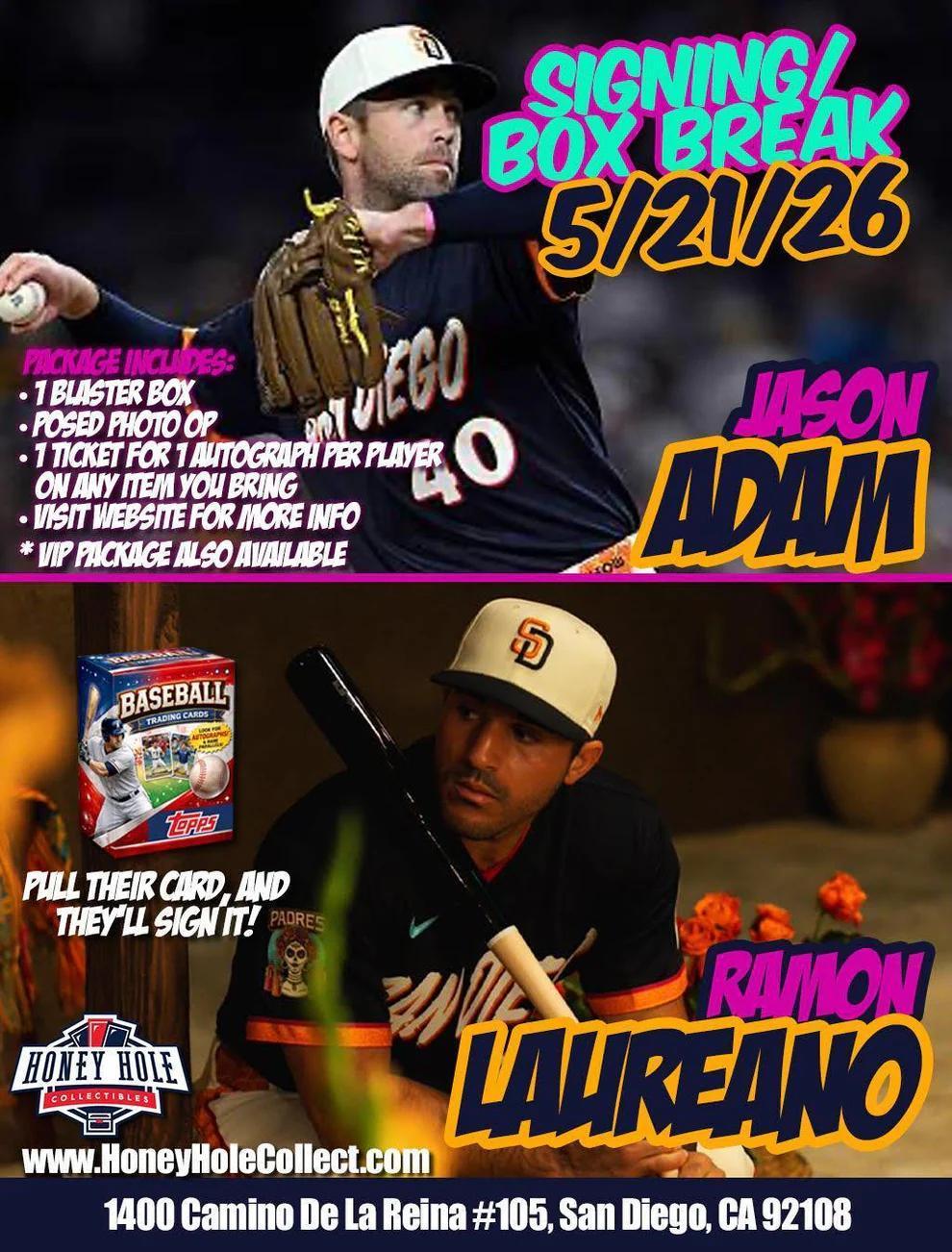 Jason Adam Additional Autograph