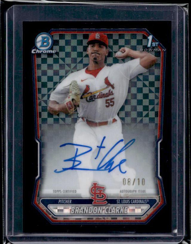 2026 Bowman Chrome Brandon Clarke #CPA-BC Black Autograph /10