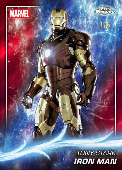 2025 Topps Marvel Studios Chrome Hobby Box