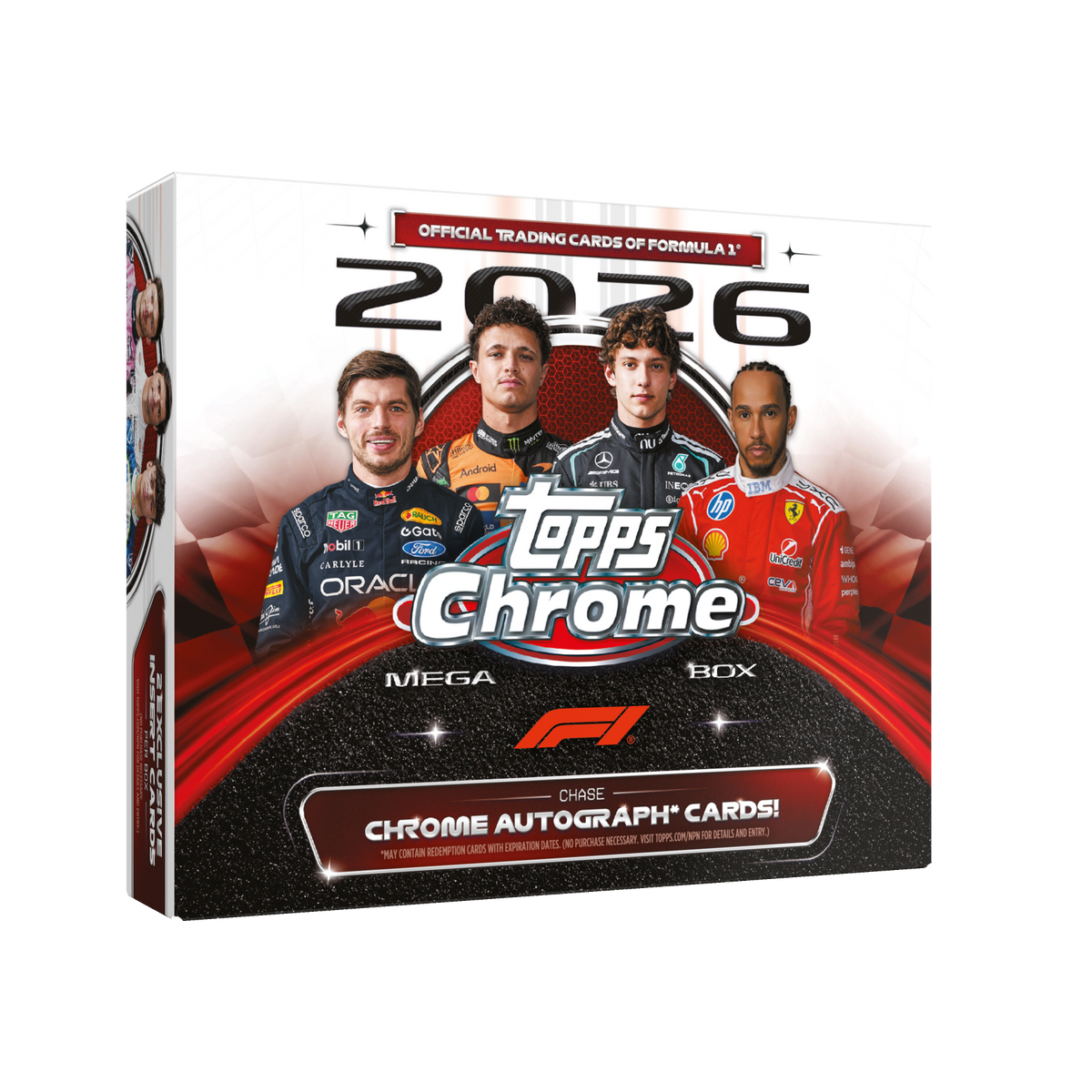 2026 Topps Chrome Formula 1 Mega Box