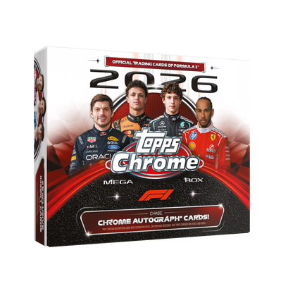 2026 Topps Chrome Formula 1 Mega Box