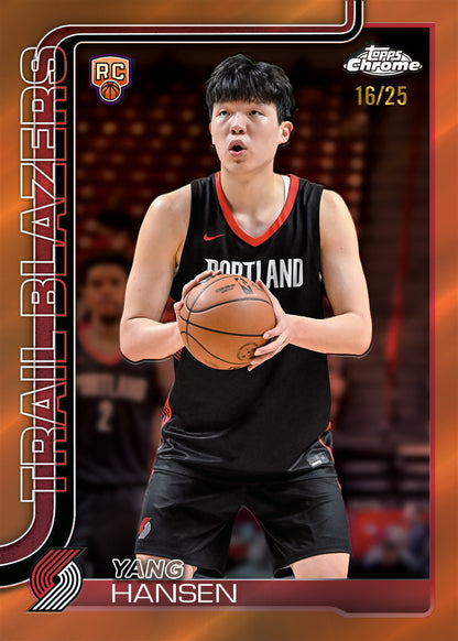 2025/26 Topps Chrome Basketball Mega Box