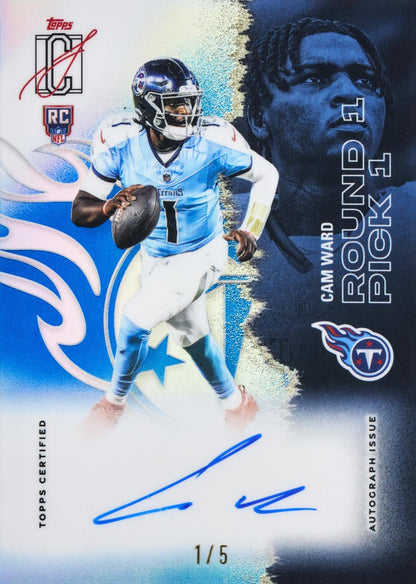2025 Topps Signature Class Football Jumbo Box