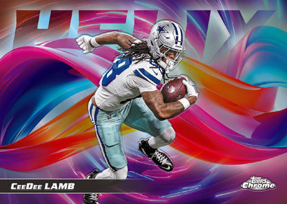2025 Topps Chrome Football Hanger Box