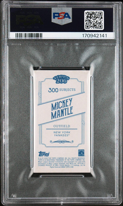 2024 Topps 206 Mickey Mantle PSA 10