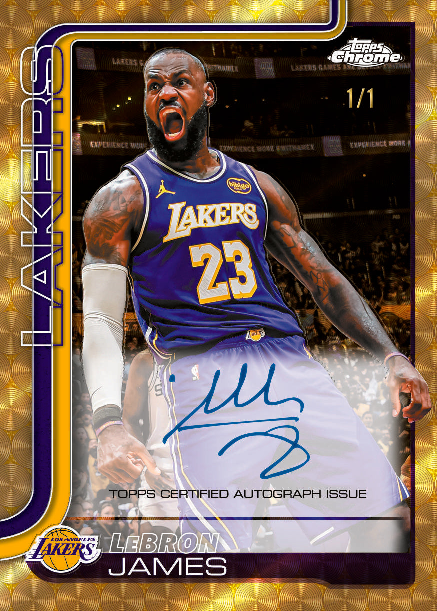 2025/26 Topps Chrome Update Series Basketball Delight Box