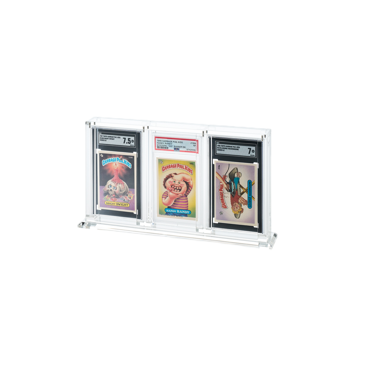 3 SLOT VERTICAL GRADED ACRYLIC CASE