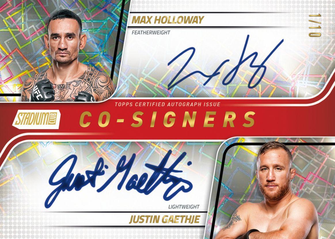 2025 Topps UFC Stadium Club Mega Box