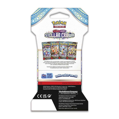 Pokemon Scarlet & Violet Stellar Crown Sleeved Booster