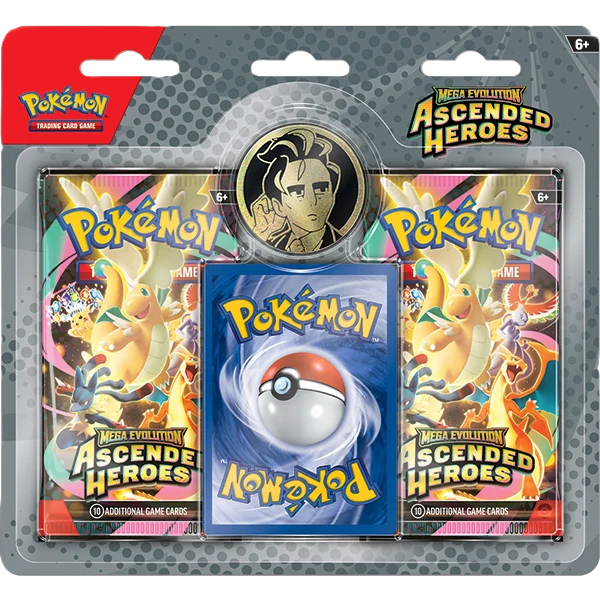 Pokemon Mega Evolution Ascended Heroes 2-Pack Blister