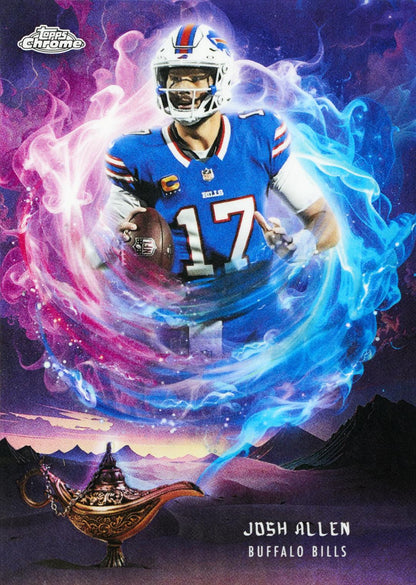 2025 Topps Chrome Football Jumbo Box