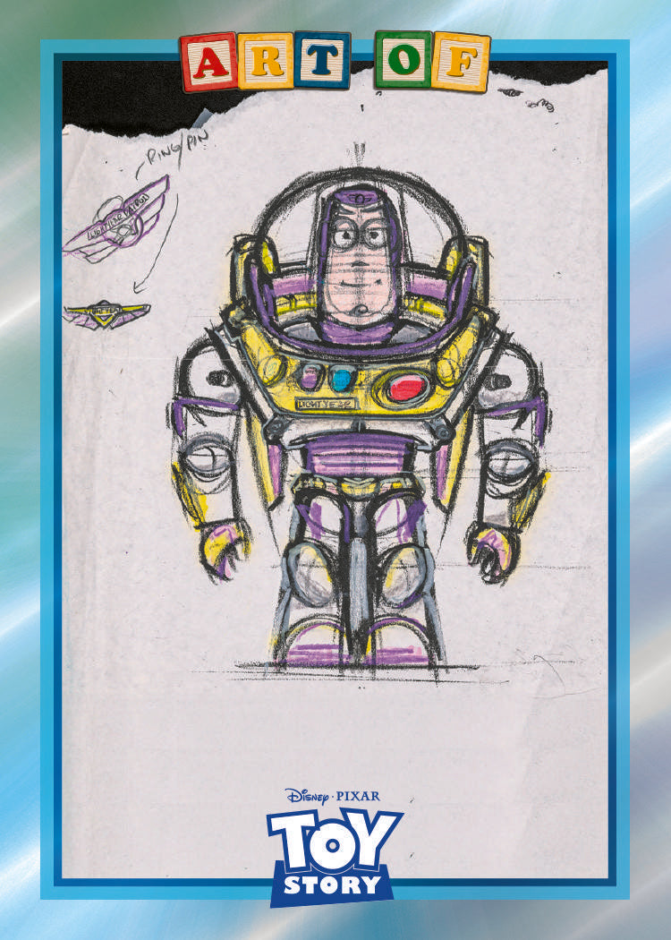 2025 Topps Pixar Crystal 30 Years of Toy Story Hobby Box
