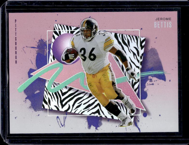 2026 Panini Decades 90s Pop Culture #12 Jerome Bettis 90s Color Blast
