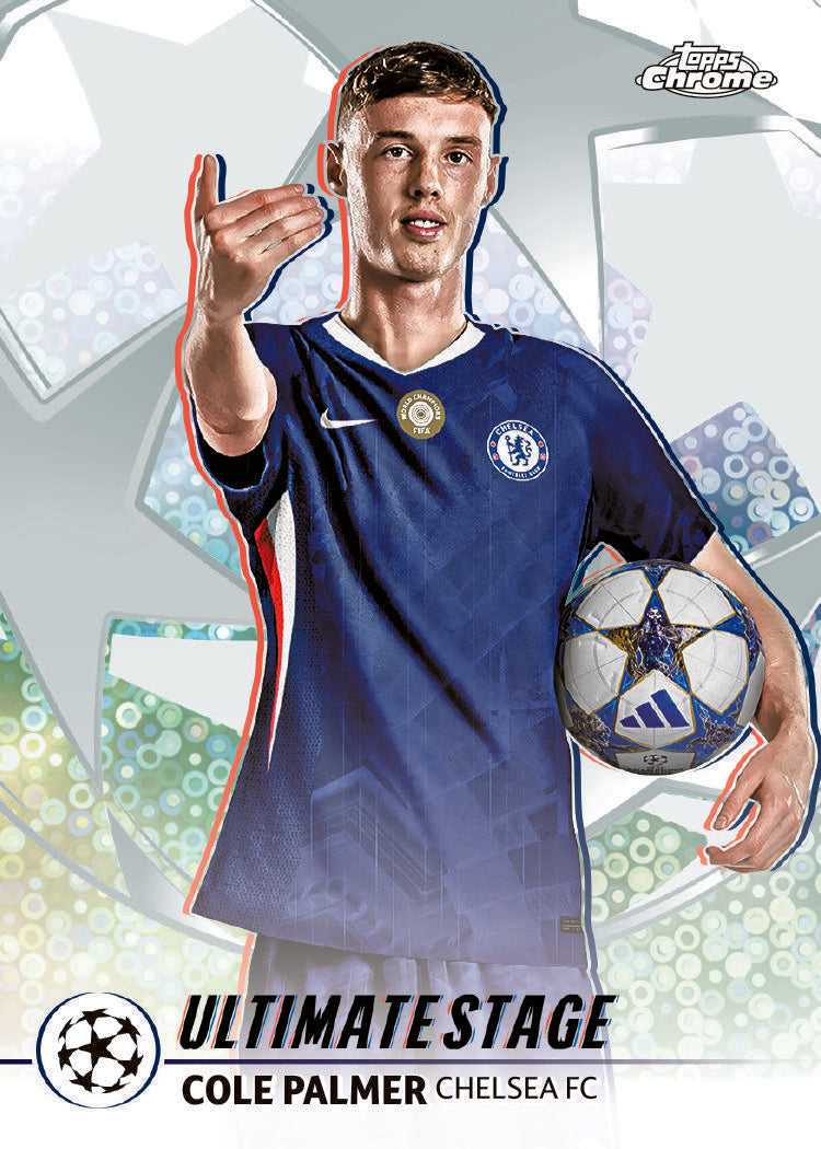 2025/26 Topps UEFA Club Competitions Soccer Blaster Box
