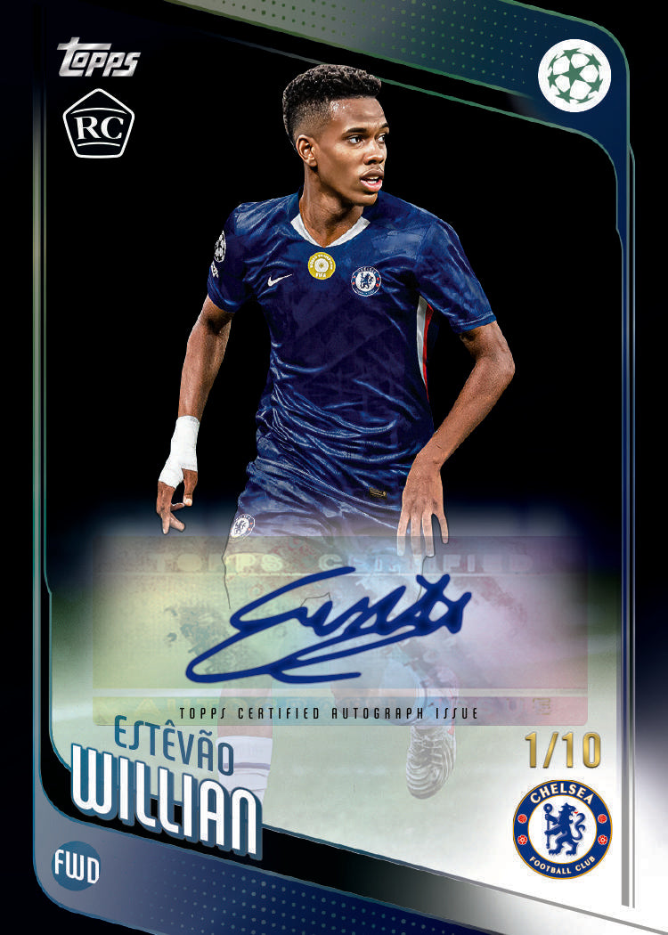 2025-26 Topps UEFA Club Competitions Soccer Hanger Box