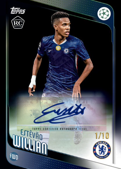 2025-26 Topps UEFA Club Competitions Soccer Hanger Box