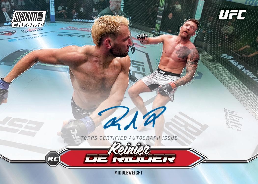 2025 Topps UFC Stadium Club Mega Box