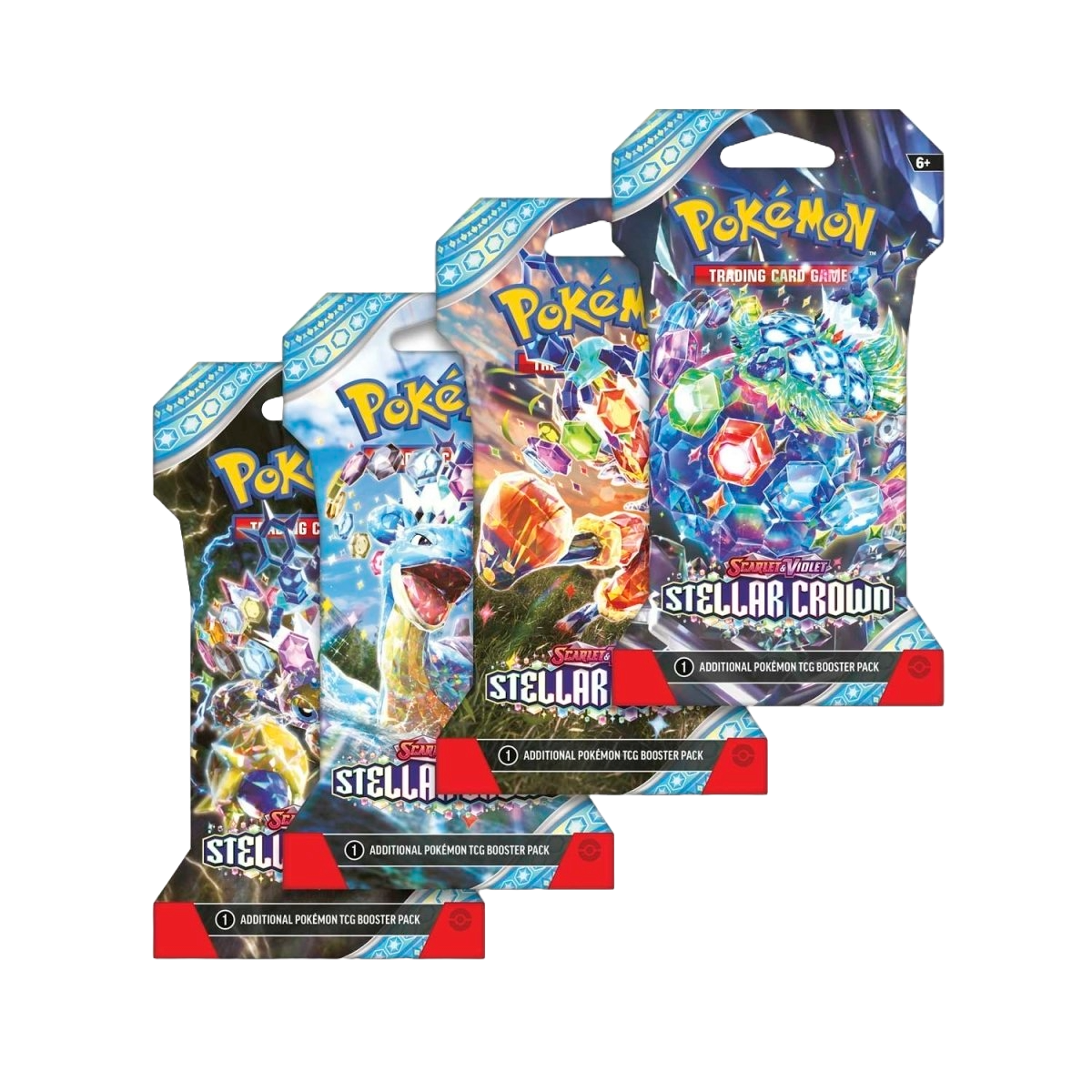 Pokemon Scarlet & Violet Stellar Crown Sleeved Booster