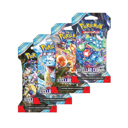 Pokemon Scarlet & Violet Stellar Crown Sleeved Booster
