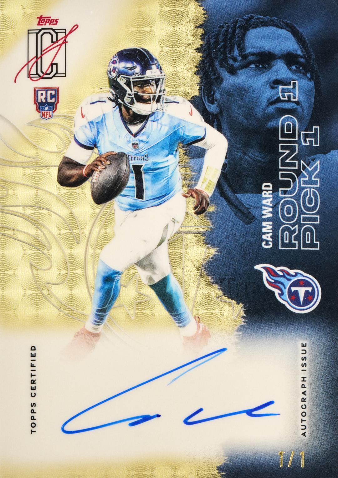 2025 Topps Signature Class Football Jumbo Box
