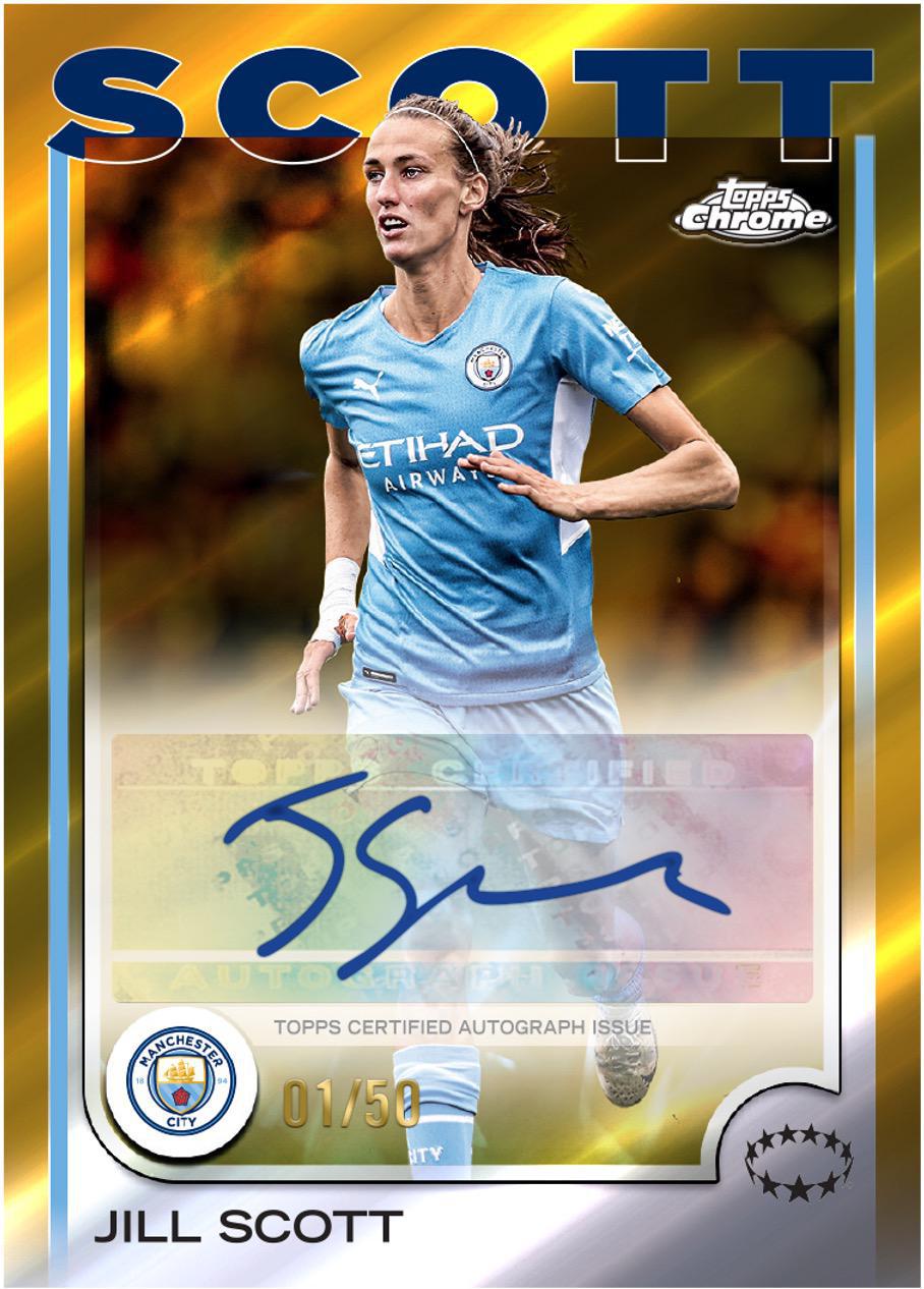 2024/25 Topps UEFA Women's Champions League Chrome Soccer Hobby Box