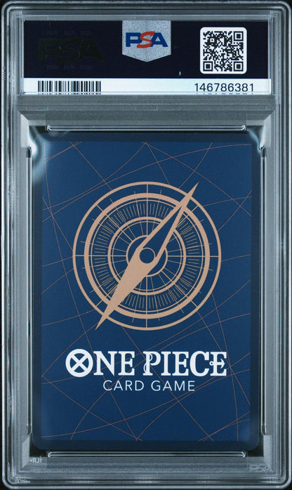 2025 One Piece OP12 Nico Robin #087 Arternate Art PSA 10