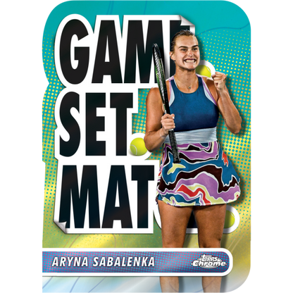 2024 Topps Chrome Tennis Hobby Box