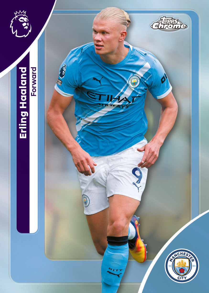 2026 Topps Chrome Premier League Soccer Hobby Box