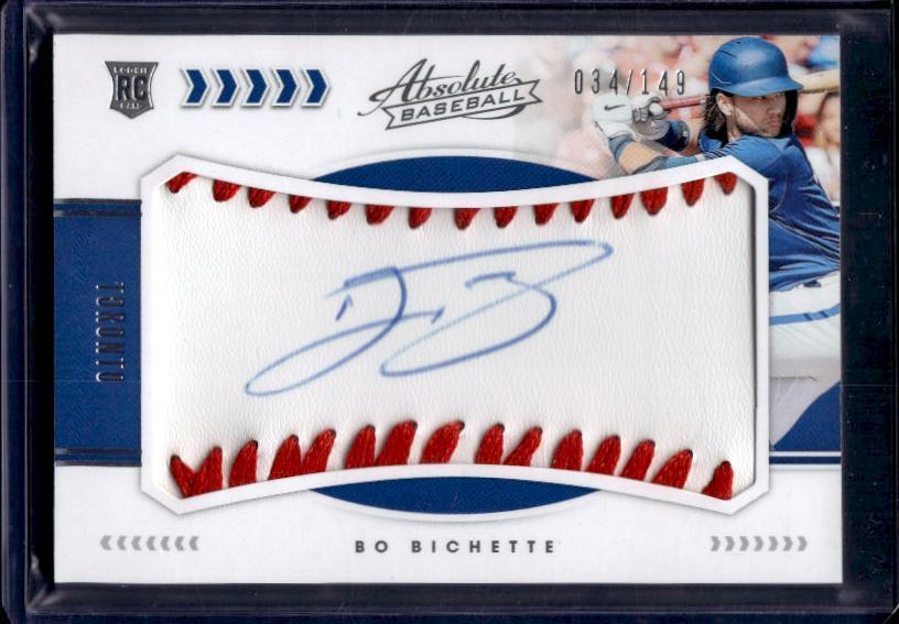 2020 Panini Absolute #166 Bo Bichette #/149