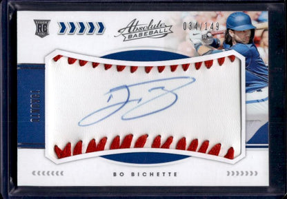 2020 Panini Absolute #166 Bo Bichette #/149