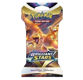 Pokemon Brilliant Stars Sleeved Booster Pack