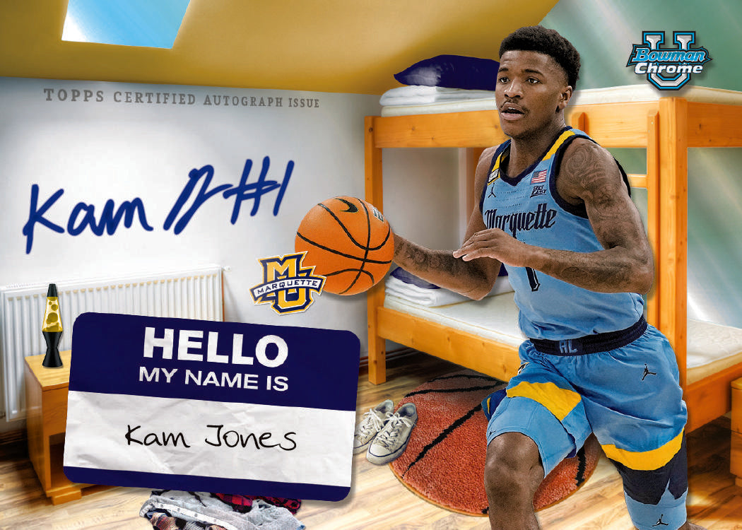 2024/25 Bowman Chrome University Basketball Mega Box