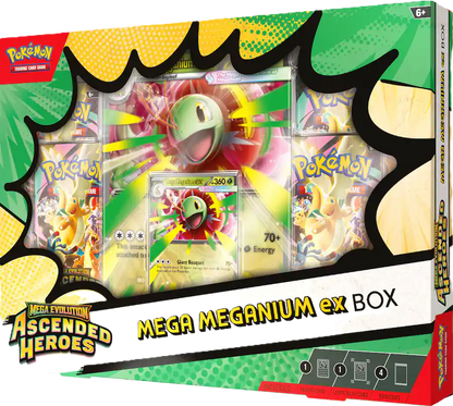 Pokemon Mega Evolution Ascended Heroes EX Box