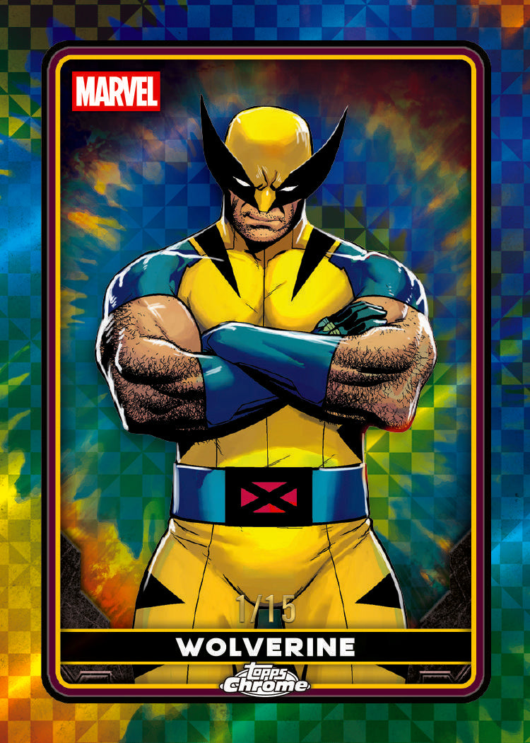 2025 Topps Chrome Marvel Deadpool Blaster Box