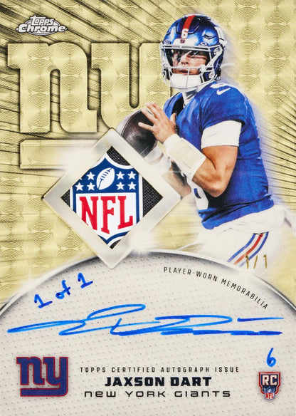 2025 Topps Chrome Football Jumbo Box