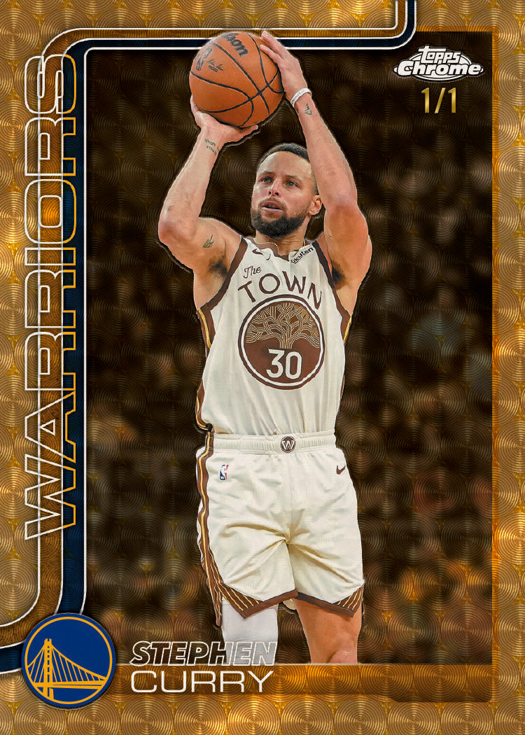 2025/26 Topps Chrome Update Series Basketball Jumbo Box