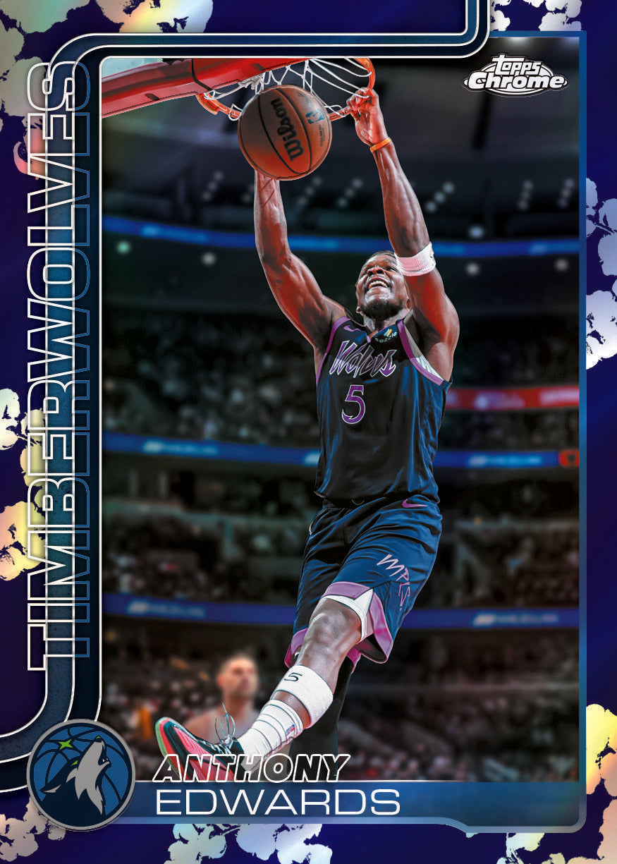 2025/26 Topps Chrome Update Series Basketball Jumbo Box