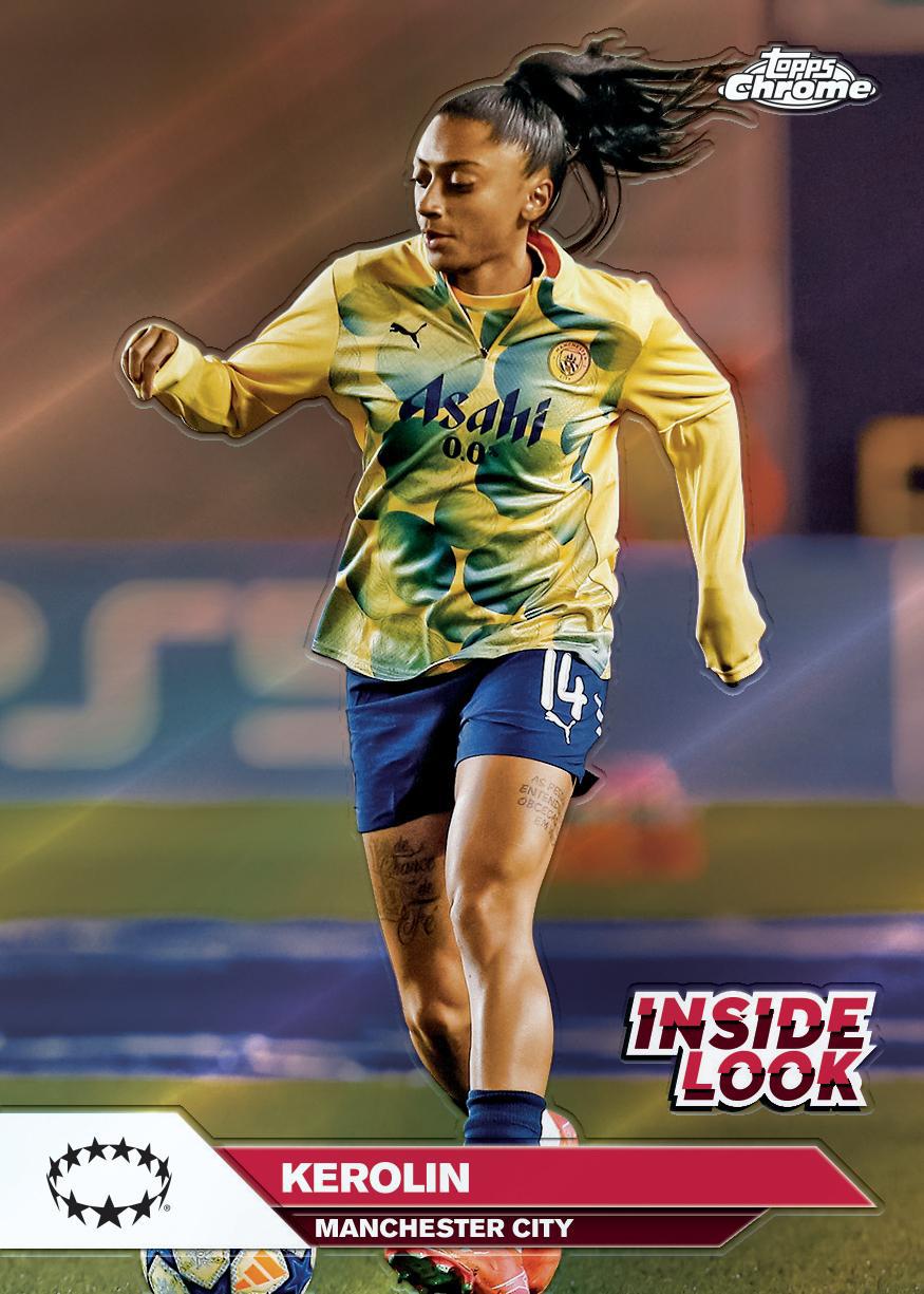 2024/25 Topps UEFA Women's Champions League Chrome Soccer Hobby Box
