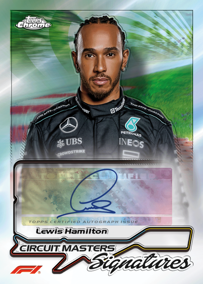 2024 Topps Chrome Formula 1 Racing Qualifying Lap Box