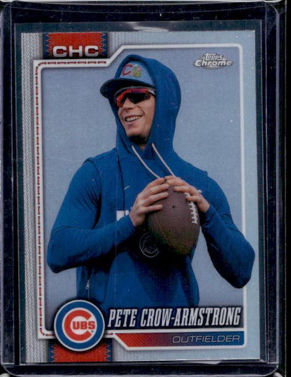 2026 Topps Pete Crow Armstrong #45 Variation Football
