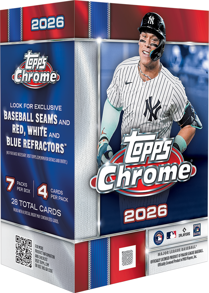 2026 Topps Chrome Baseball Blaster Box