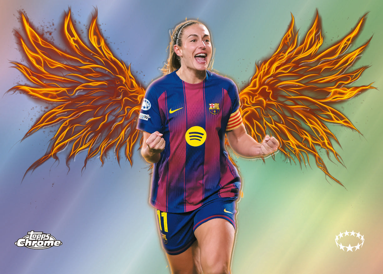2025/26 Topps UEFA Women's Champions League Chrome Soccer Hobby Box