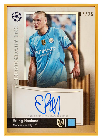 2024/25 Topps UEFA Club Competitions Museum Collection Soccer Hobby Box