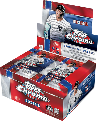 2026 Topps Chrome Baseball Jumbo Box