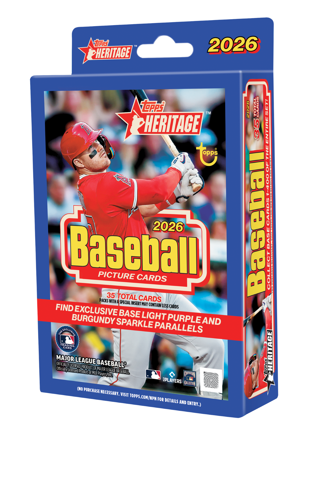 2026 Topps Heritage Baseball Hanger Box