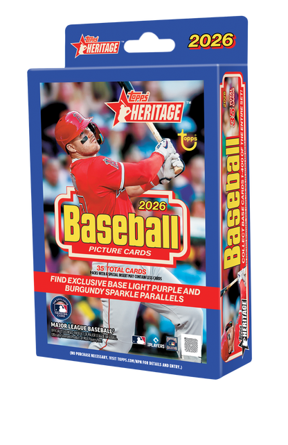 2026 Topps Heritage Baseball Hanger Box